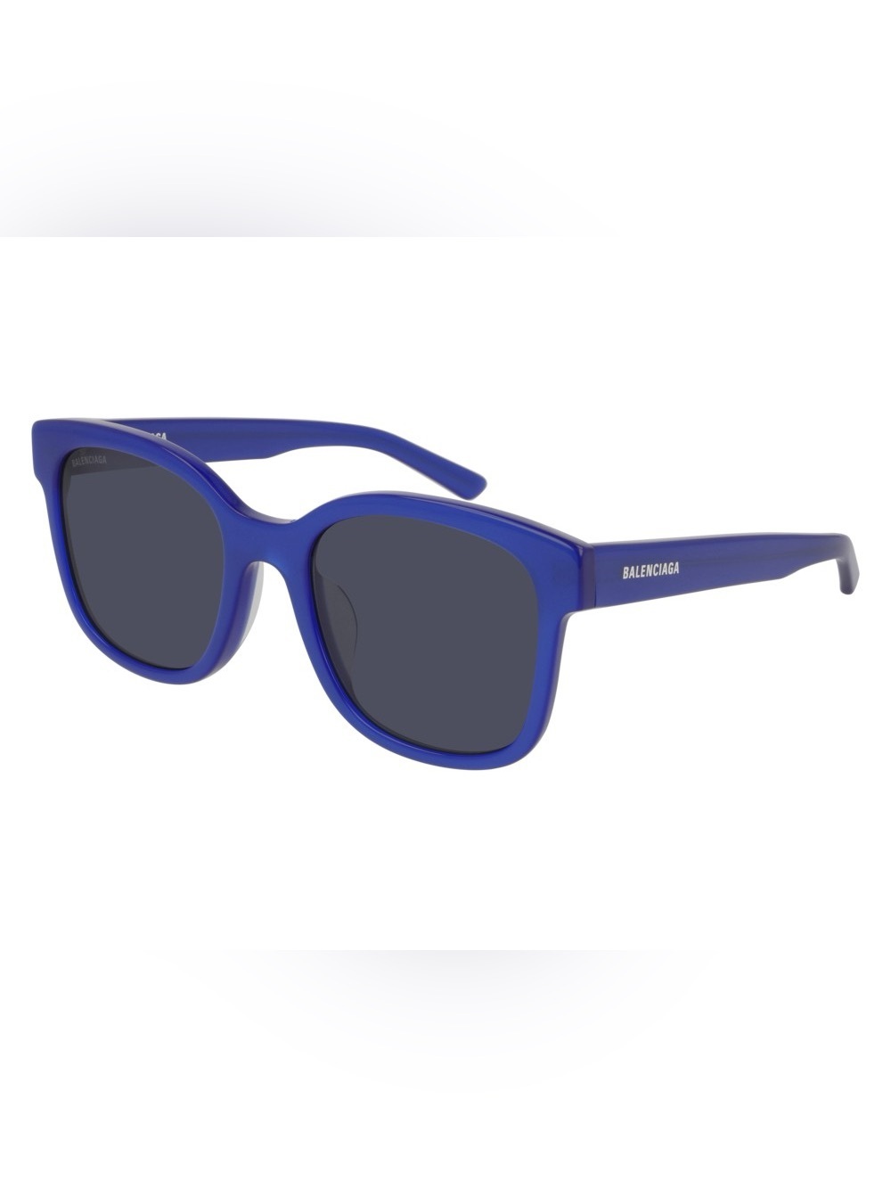 Balenciaga Men’s Royal Blue Square Sunglasses